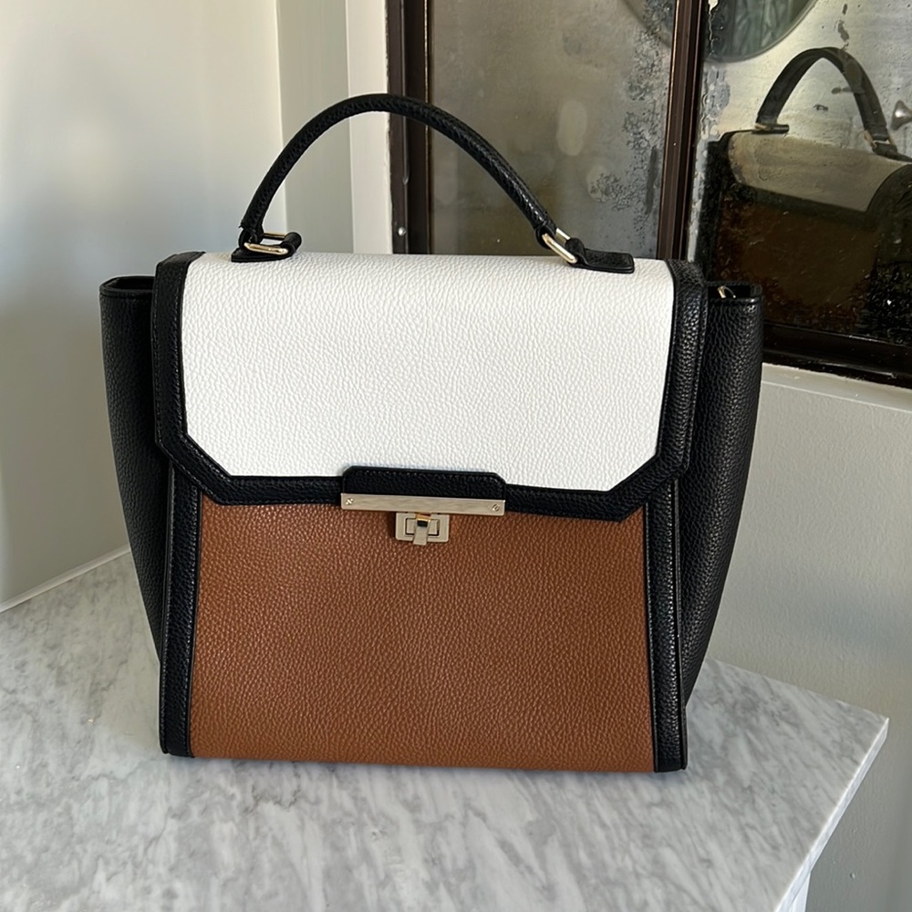 White House Black Market color block bag